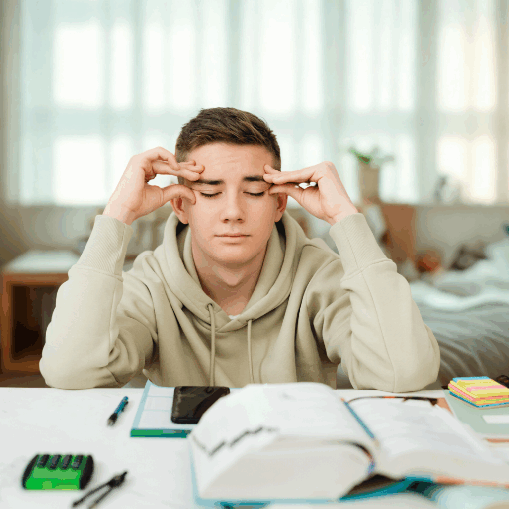 Jovem frustrado porque errou na escolha da carreira